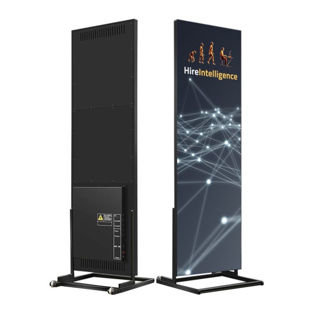 Fantastic flexibility with digital LED posters from Hire Intelligence