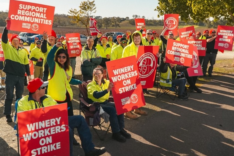 Strike action ‘will not affect’ Jacob’s Creek production