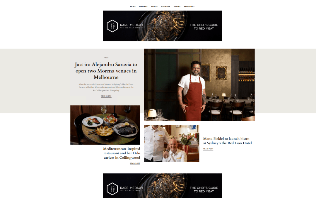 Hospitality magazine launches new-look website