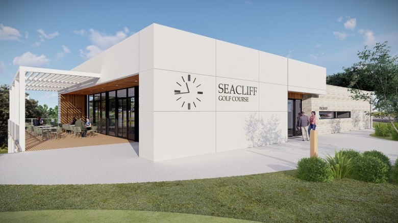 Construction of new Seacliff Golf Course clubhouse underway