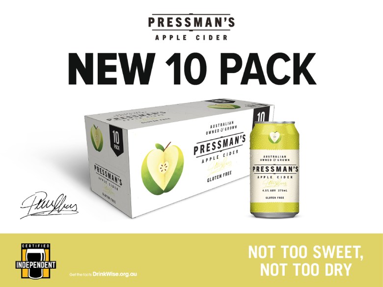 Pressman’s Cider: 10-pack summer ready!