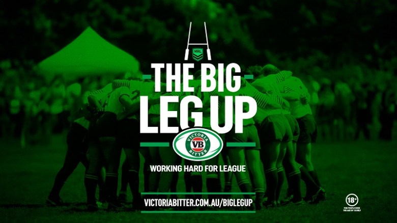 Victoria Bitter, NRL to give amateur rugby league club a leg up