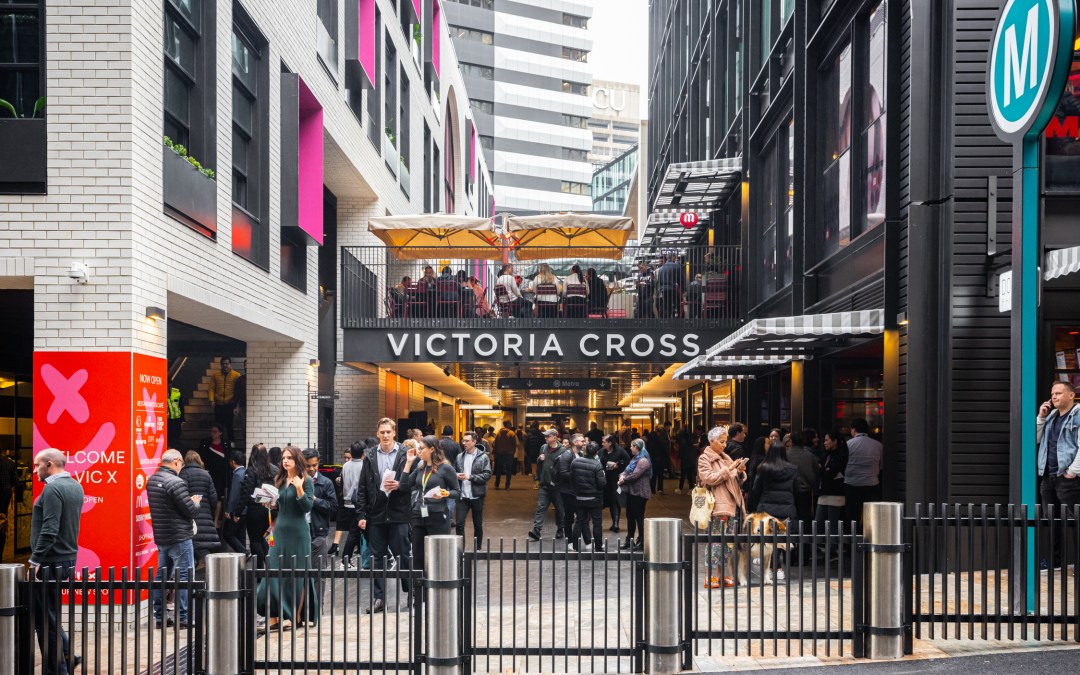 Victoria Cross venues now open above North Sydney Metro