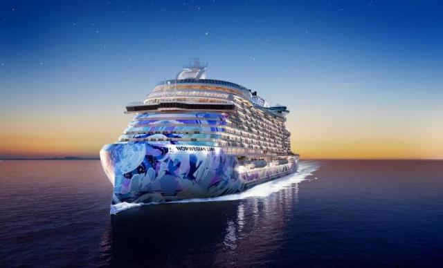 Norwegian Cruise Line unveils new ship