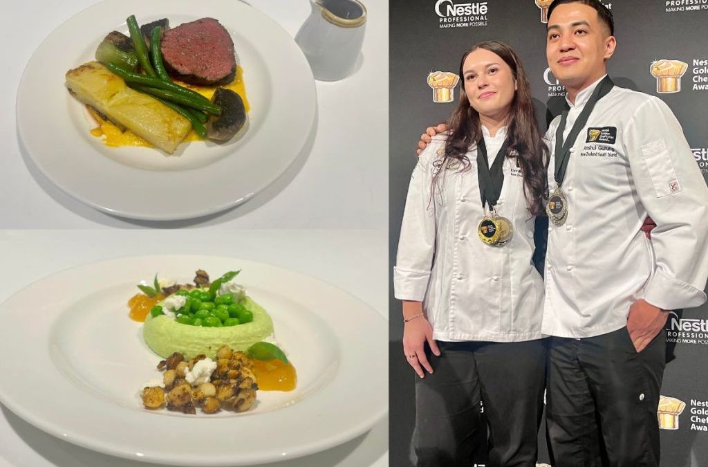 Young Kiwi Chefs shine in Melbourne winning Gold & Silver medals