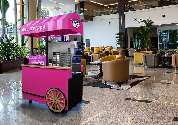 Bring fun and summer vibes with the Mr Whippy cart