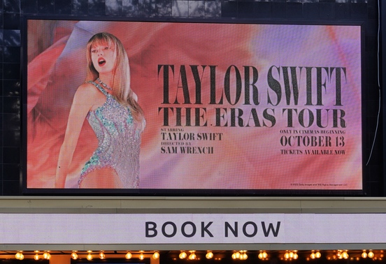 Events delivering “3,600 Taylor Swift tours” annually