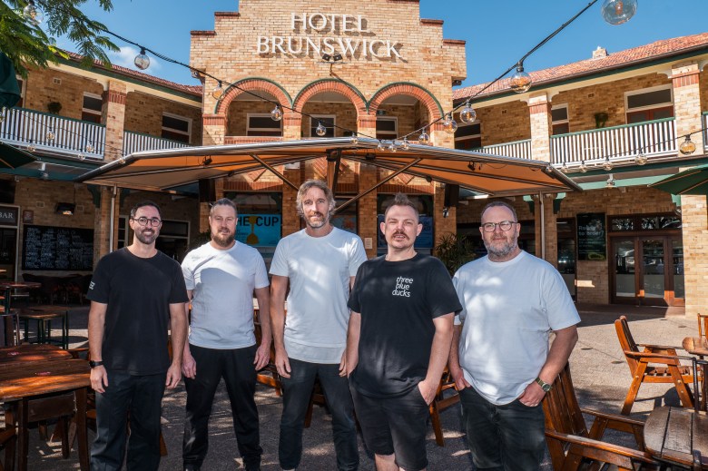 Hotel Brunswick partners with Three Blue Ducks