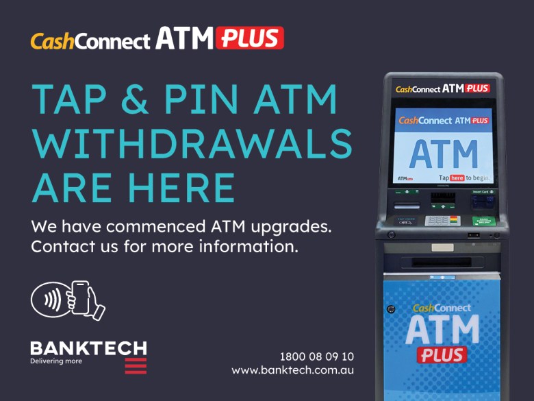 CashConnect Tap & PIN ATM withdrawals are here!