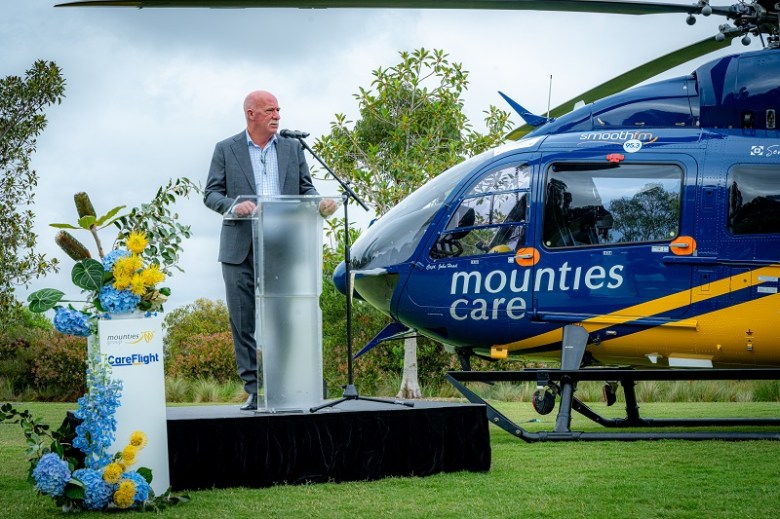 Mounties commits $10m to CareFlight partnership