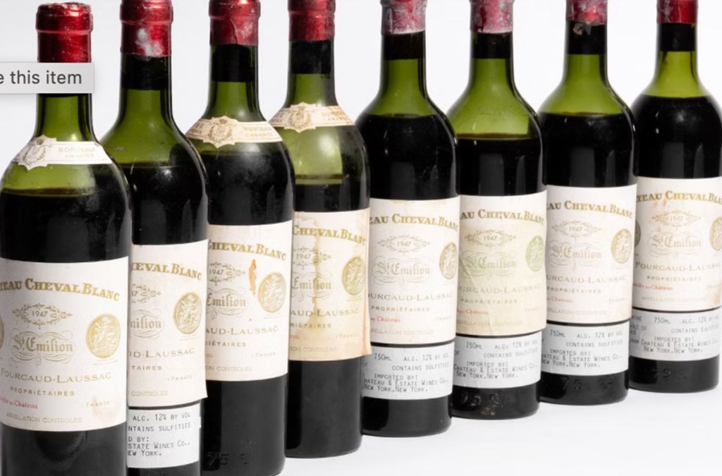 Extremely rare bottles of Bordeaux wine set to go under the hammer